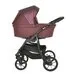 Коляска 2 в1 Nino Purple Кожа Metalic Purple PITUSO