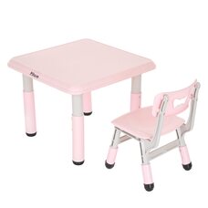Набор Столик со стульчиком Pink Розовый PITUSO