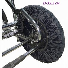 Чехлы на колёса большого диаметра для прогулки BAMBOLA D=35,5 см