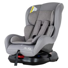 Детское автокресло 0-18 кг BAMBOLA Bambino Серебро соты