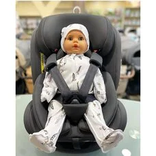 Автокресло MINORI ISOFIX 360° BAMBOLA 0-36 кг Темно Серый