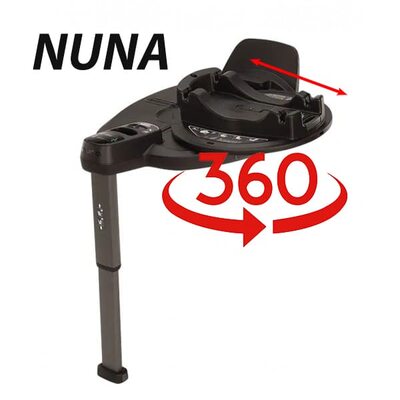 База NUNA ISOFIX BASE Curv с вращением 360°