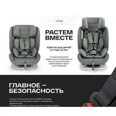 Автокресло Happy Baby SANDEX graphite 0-12 лет