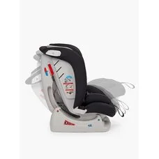 Автокресло SANDEX Happy Baby 0-12 лет black
