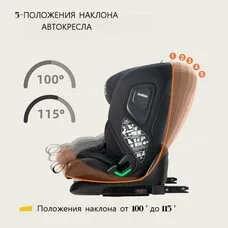 Автокресло детское CICI TT Jovikids 9-36 кг Black