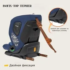 Автокресло детское CICI TT Jovikids 9-36 кг Blue
