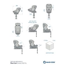 Детское автокресло 0-36 кг Maxi-Cosi Emerald 360 Pro Authentic Blue