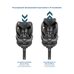 Детское автокресло Peg-Perego Viaggio Twist Licorice с базой Giro