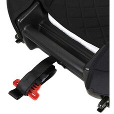 Бустер со спинкой Pituso Arse Black 15-36 кг