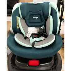 Автокресло поворотное Roys IsoFix Pituso Изумрудно-Серый 0-36 кг