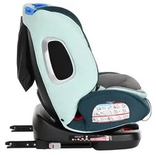 Автокресло поворотное Roys IsoFix Pituso Изумрудно-Серый 0-36 кг