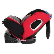 Автокресло поворотное Roys IsoFix Pituso Рубиново-Серый 0-36 кг