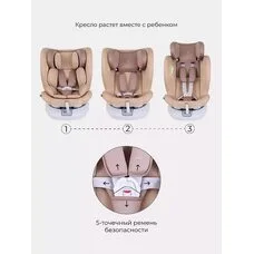 Автокресло поворотное Drive Active Line Rant isofix Beige