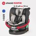 Детское автокресло TOMIX Shield ISOFIX 360 Black