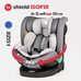 Детское автокресло TOMIX Shield ISOFIX 360 grey