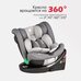 Детское автокресло TOMIX Shield ISOFIX 360 grey