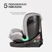 Детское автокресло TOMIX Shield ISOFIX 360 grey