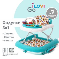 Детские ходунки iLovi Go Бирюзовые