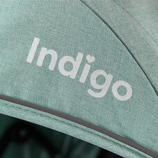Коляска-трость для двойни DUET зеленый Indigo