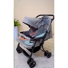 Коляска для двойни Joie Aire Twin PEBBLE