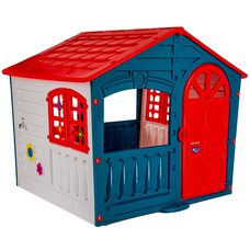 Игровой домик PALPLAY синий красный 