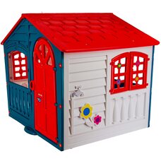 Игровой домик PALPLAY синий красный 