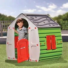 Игровой Домик STARPLAY Magical House Classic Green Grey