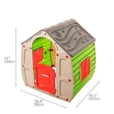Игровой Домик STARPLAY Magical House Classic Green Grey