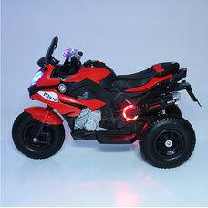 Электромотоцикл PITUSO HLX2018/2 Red/ Красный колеса надув.12V/7Ah*1