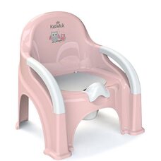 Горшок-стульчик детский с крышкой Kidwick Премьер Розовый 