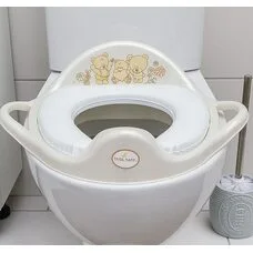 Накладка на унитаз детская Мишка Tega baby белый