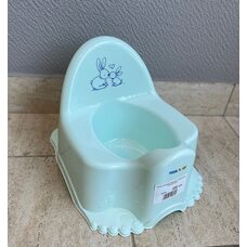 Детский горшок музыкальный LITTLE BUNNIES ТЕГА мятный