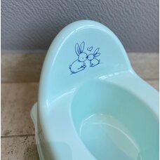 Детский горшок музыкальный LITTLE BUNNIES ТЕГА мятный