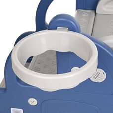 Горка с баскет. кольцом PITUSO Машинка Blue