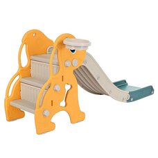 Горка Полкан PITUSO с баскет. кольцом Yellow