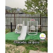 Детский игровой комплекс с бассейном white