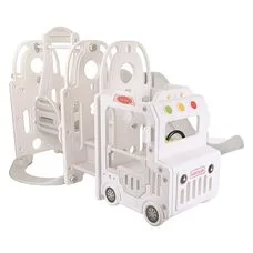 Горка-Комплекс Cute Truck PITUSO с баскет.кольцом White 200*198*122h