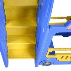 Горка Cute Truck PITUSO с баскет.кольцом Blue 180*123*100h