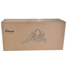 Детский игровой комплекс 5в1 Замок PITUSO Синий/серый