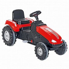 Педальная машина Трактор MEGA PILSAN 114х53,5х64 см Red