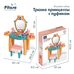 Игровой набор для девочек Трюмо принцессы с пуфиком PITUSO gold