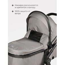 Коляска трансформер 3в1 Tomix SELESTA Grey