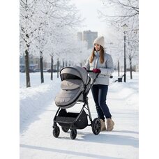 Коляска трансформер 3в1 Tomix SELESTA Grey