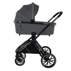 Коляска 2в1 Mayla Lux Pituso Dark Grey