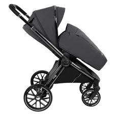 Коляска 2в1 Mayla Lux Pituso Dark Grey