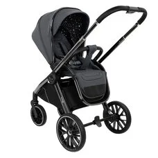 Коляска 2в1 Mayla Lux Pituso Dark Grey