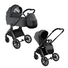 Коляска 2в1 PITUSO Mayla Luxury Dark Grey