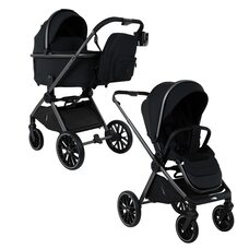 Коляска 2в1 Mayla Plus Black Graphite