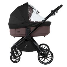 Коляска 2в1 Mayla Plus Devine Cocoa Black