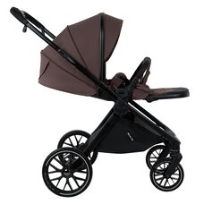 Коляска 2в1 Mayla Plus Devine Cocoa Black